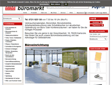 Tablet Screenshot of froescher-bueromarkt.de